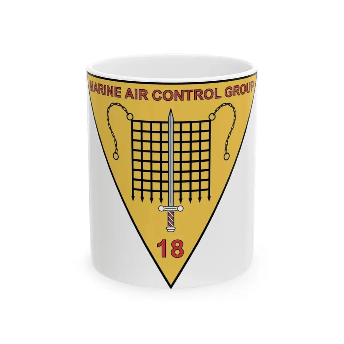 MACG 18 (USMC) White Coffee Mug 11oz - Go Mug Yourself