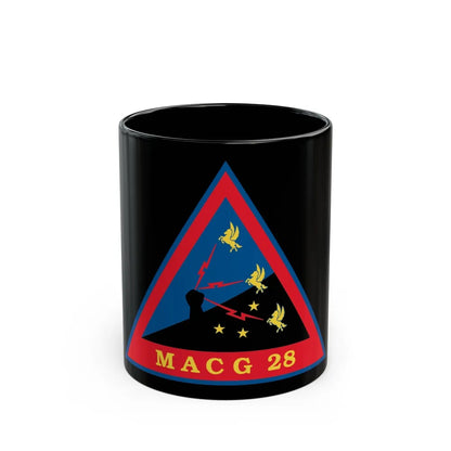 MACG 28 (USMC) Black Coffee Mug-11oz-Go Mug Yourself