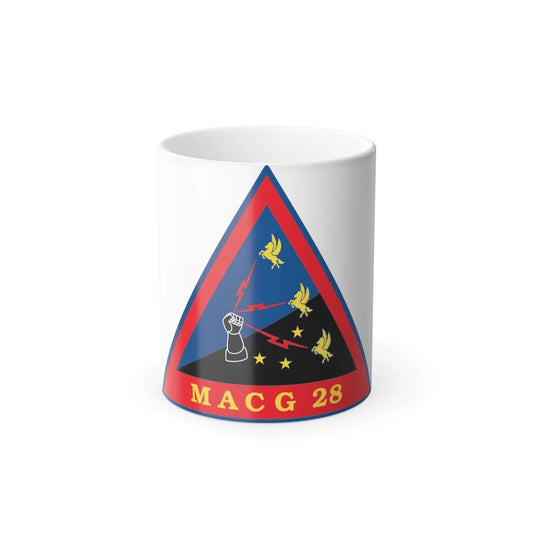 MACG 28 (USMC) Color Changing Mug 11oz-11oz-Go Mug Yourself