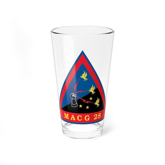 MACG 28 (USMC) Pint Glass 16oz-16oz-Go Mug Yourself