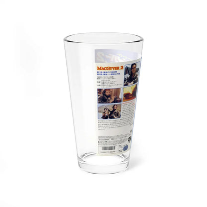 MACGYVER 2 (VHS COVER) Pint Glass 16oz - Go Mug Yourself