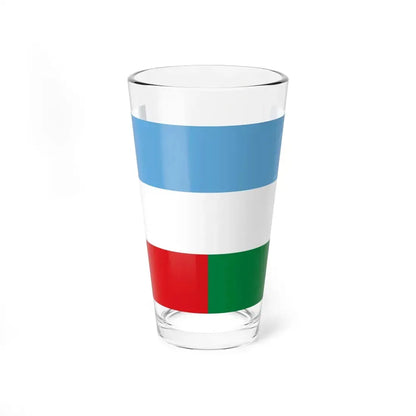 Machala Flag (Ecuador) Pint Glass 16oz 16oz - Go Mug Yourself