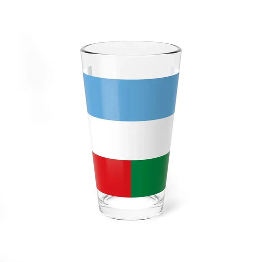 Machala Flag (Ecuador) Pint Glass 16oz 16oz - Go Mug Yourself
