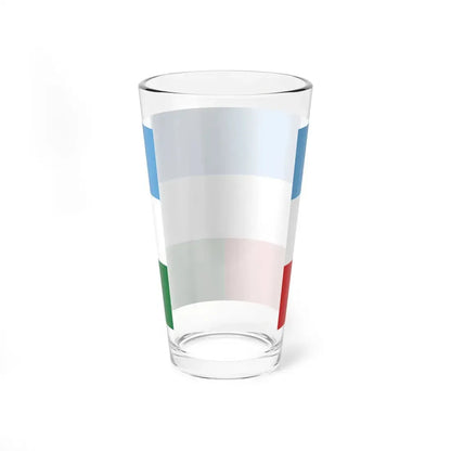 Machala Flag (Ecuador) Pint Glass 16oz - Go Mug Yourself