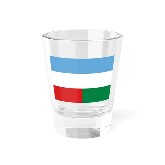Machala Flag (Ecuador) Shot Glass 1.5oz 1.5oz - Go Mug Yourself