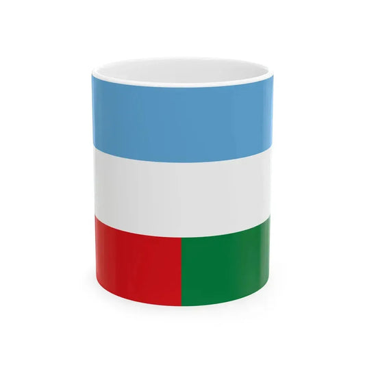 Machala Flag (Ecuador) White Coffee Mug 11oz - Go Mug Yourself