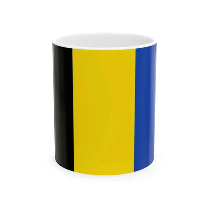MachelenVlag (Belgium) White Coffee Mug 11oz - Go Mug Yourself