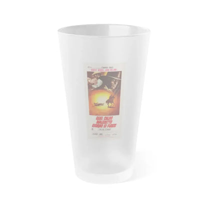 MACHINE GUN KILLERS (GATLIN GUN) 1968 Movie Poster - Frosted Pint Glass 16oz Default Title - Go Mug Yourself