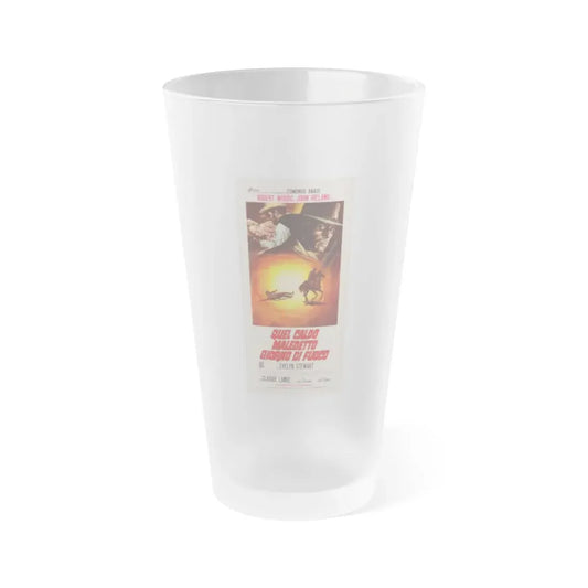 MACHINE GUN KILLERS (GATLIN GUN) 1968 Movie Poster - Frosted Pint Glass 16oz Default Title - Go Mug Yourself