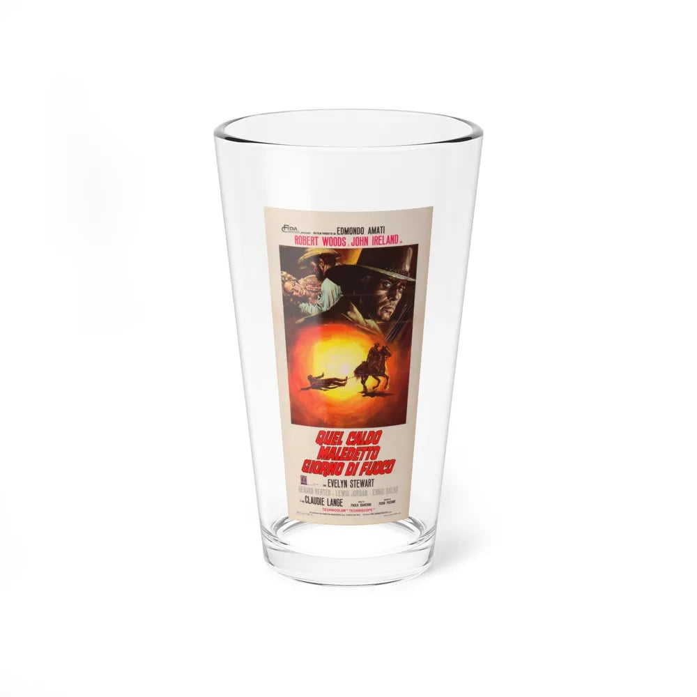 MACHINE GUN KILLERS (GATLIN GUN) 1968 Movie Poster - Pint Glass 16oz-16oz-Go Mug Yourself