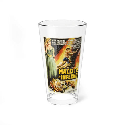 MACISTE IN HELL 1962 Movie Poster - Pint Glass 16oz 16oz - Go Mug Yourself