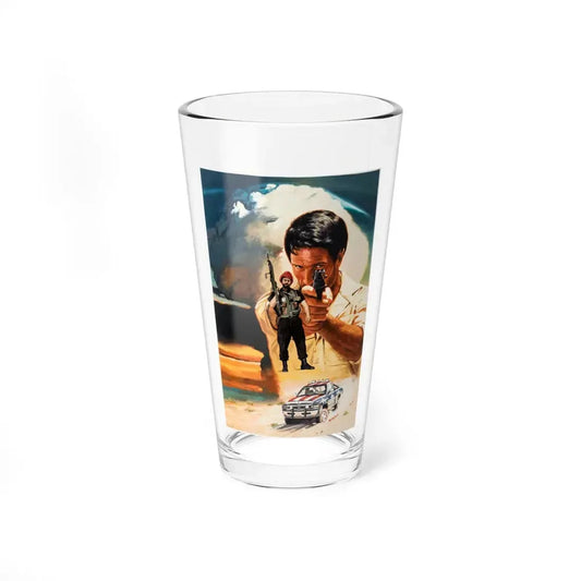 Mack Bolan, The Executioner 280 Fear Rally Book Cover (Gold Eagle, 2002) - Pint Glass 16oz 16oz - Go Mug Yourself