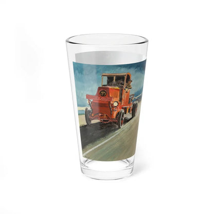 Mack Truck advertisement - Pint Glass 16oz-Go Mug Yourself