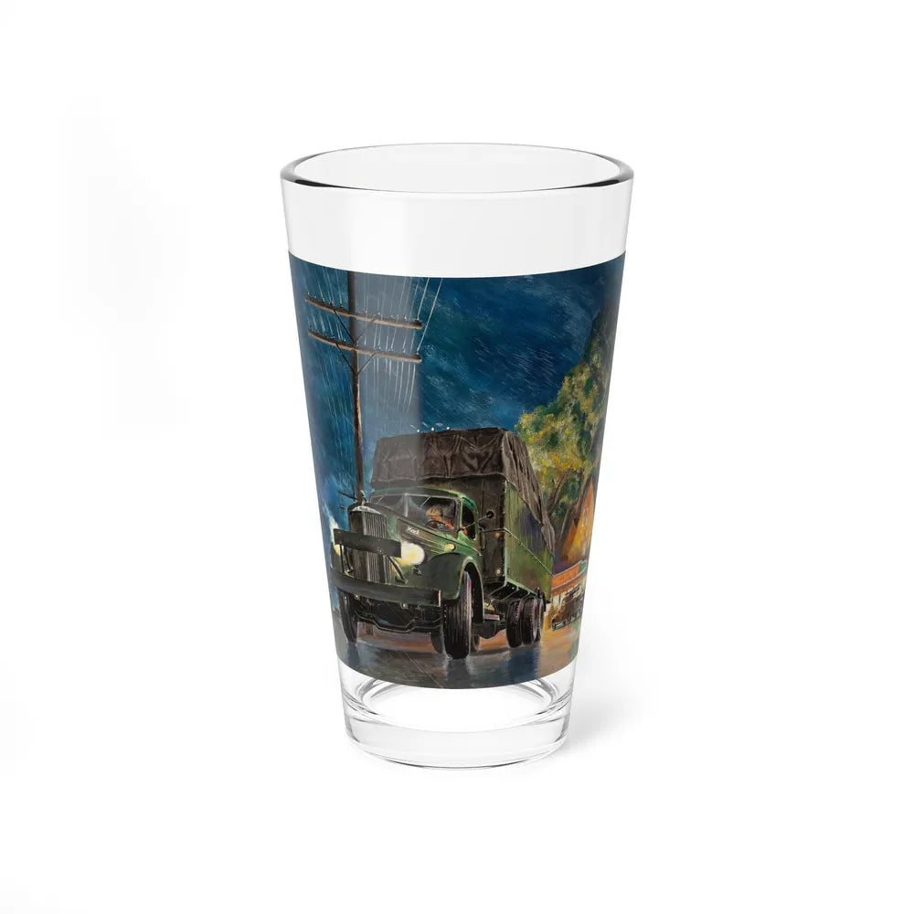 Mack Truck, probable advertisement - Pint Glass 16oz-16oz-Go Mug Yourself