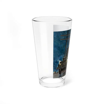 Mack Truck, probable advertisement - Pint Glass 16oz-Go Mug Yourself