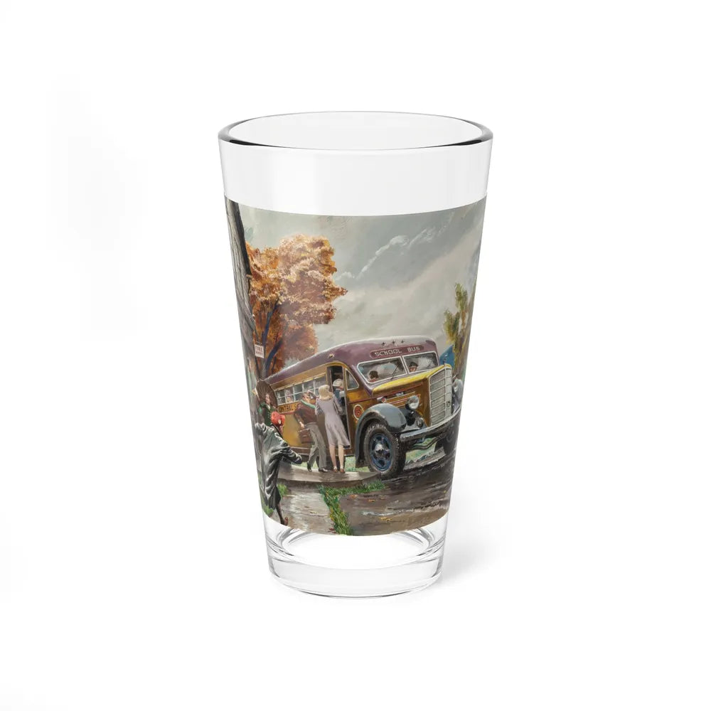 Mack Trucks advertisement for The Saturday Evening Post (1) - Pint Glass 16oz-16oz-Go Mug Yourself