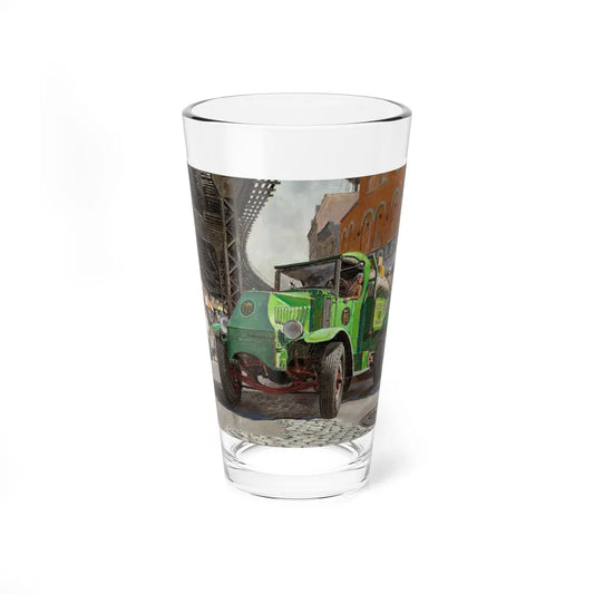 Mack Trucks advertisement for The Saturday Evening Post (2) - Pint Glass 16oz-16oz-Go Mug Yourself