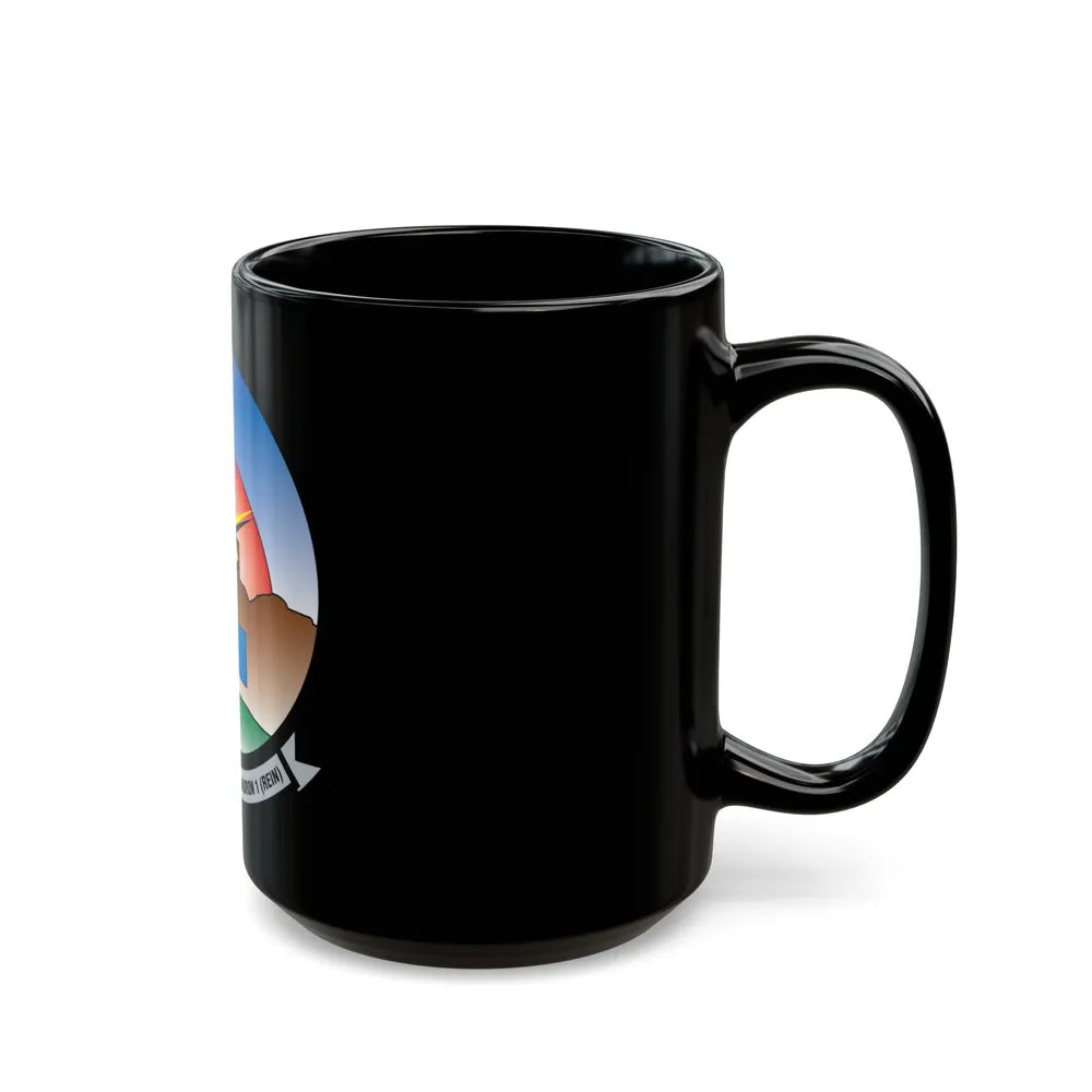 MACS 1 (USMC) Black Coffee Mug-Go Mug Yourself