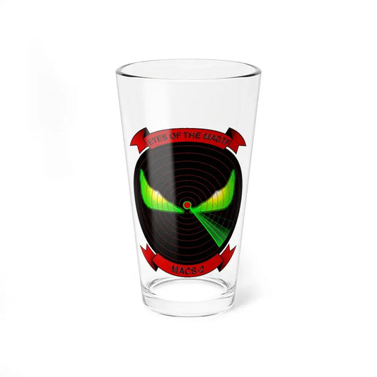 MACS 2 Eyes of the MAGTF (USMC) Pint Glass 16oz 16oz - Go Mug Yourself