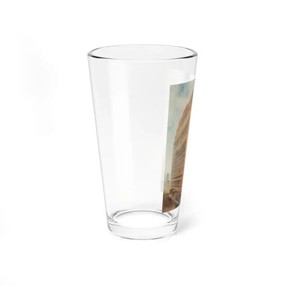 Macy's New York, advertising illustration - Pint Glass 16oz - Go Mug Yourself
