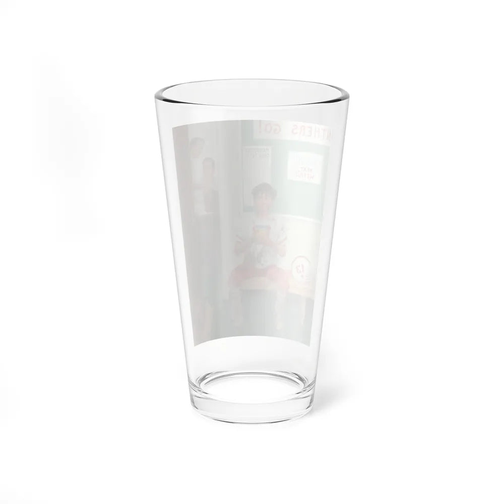 MAD 317 Back Cover, First Drug Test (EC, 1993) - Pint Glass 16oz-Go Mug Yourself