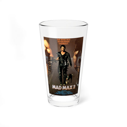 MAD MAX 2 (DANISH) 1981 Movie Poster - Pint Glass 16oz-16oz-Go Mug Yourself