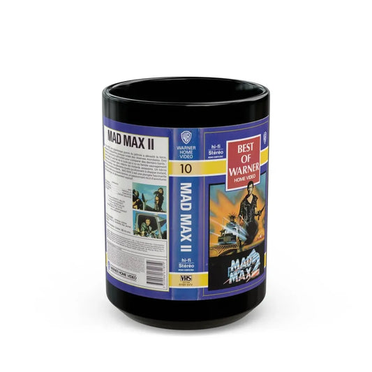 MAD MAX 2 (VHS COVER) - Black Coffee Mug 15oz - Go Mug Yourself