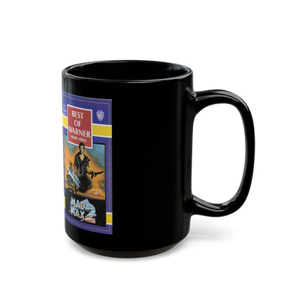 MAD MAX 2 (VHS COVER) - Black Coffee Mug-Go Mug Yourself