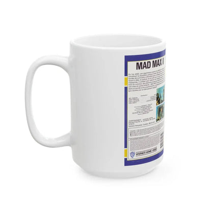 MAD MAX 2 (VHS COVER) - White Coffee Mug - Go Mug Yourself