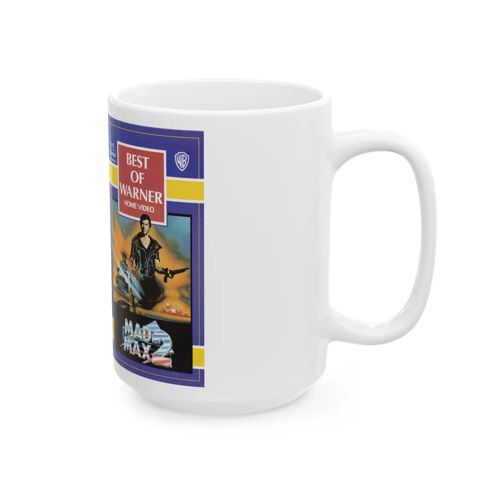 MAD MAX 2 (VHS COVER) - White Coffee Mug-Go Mug Yourself