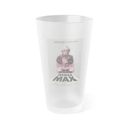 MAD MAX (DANISH) 1979 Movie Poster - Frosted Pint Glass 16oz 16oz Frosted - Go Mug Yourself