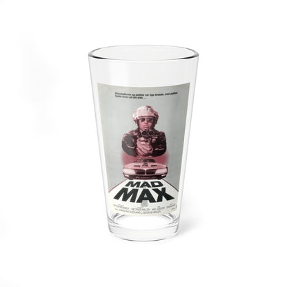 MAD MAX (DANISH) 1979 Movie Poster - Pint Glass 16oz-16oz-Go Mug Yourself