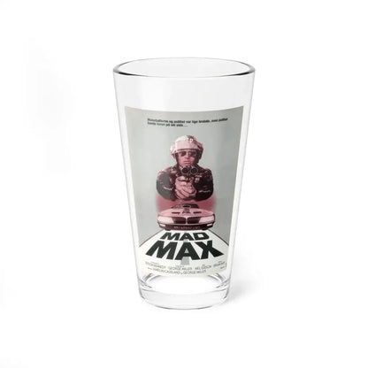 MAD MAX (DANISH) 1979 Movie Poster - Pint Glass 16oz 16oz - Go Mug Yourself