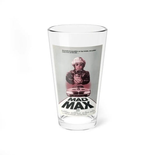 MAD MAX (DANISH) 1979 Movie Poster - Pint Glass 16oz 16oz - Go Mug Yourself