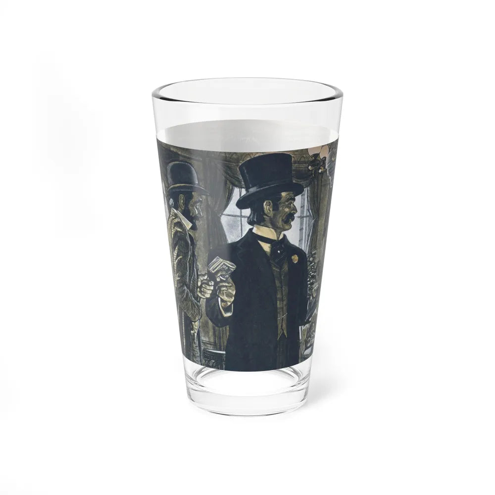 Mad Millionaire from the Money Mountains, Cavalier, May 1958 - Pint Glass 16oz-Go Mug Yourself