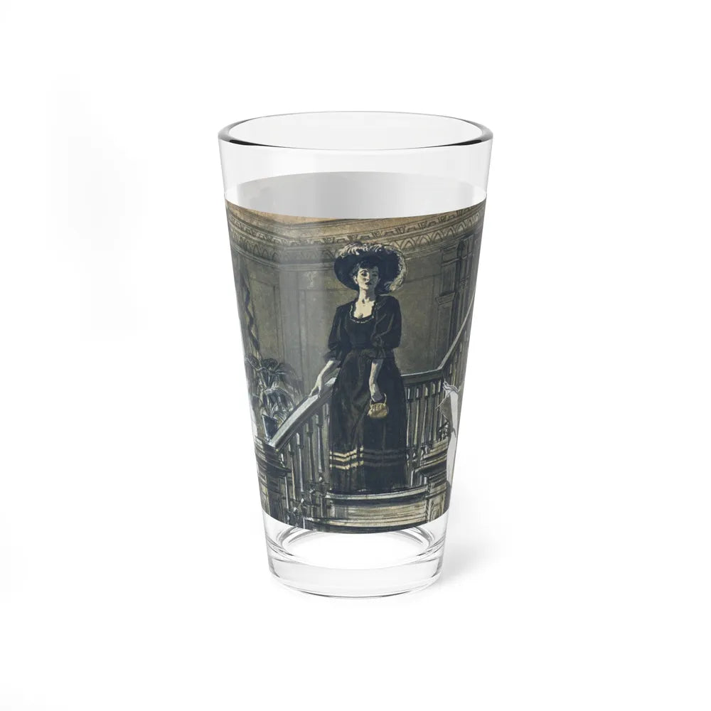 Mad Millionaire from the Money Mountains, Cavalier, May 1958 - Pint Glass 16oz-Go Mug Yourself