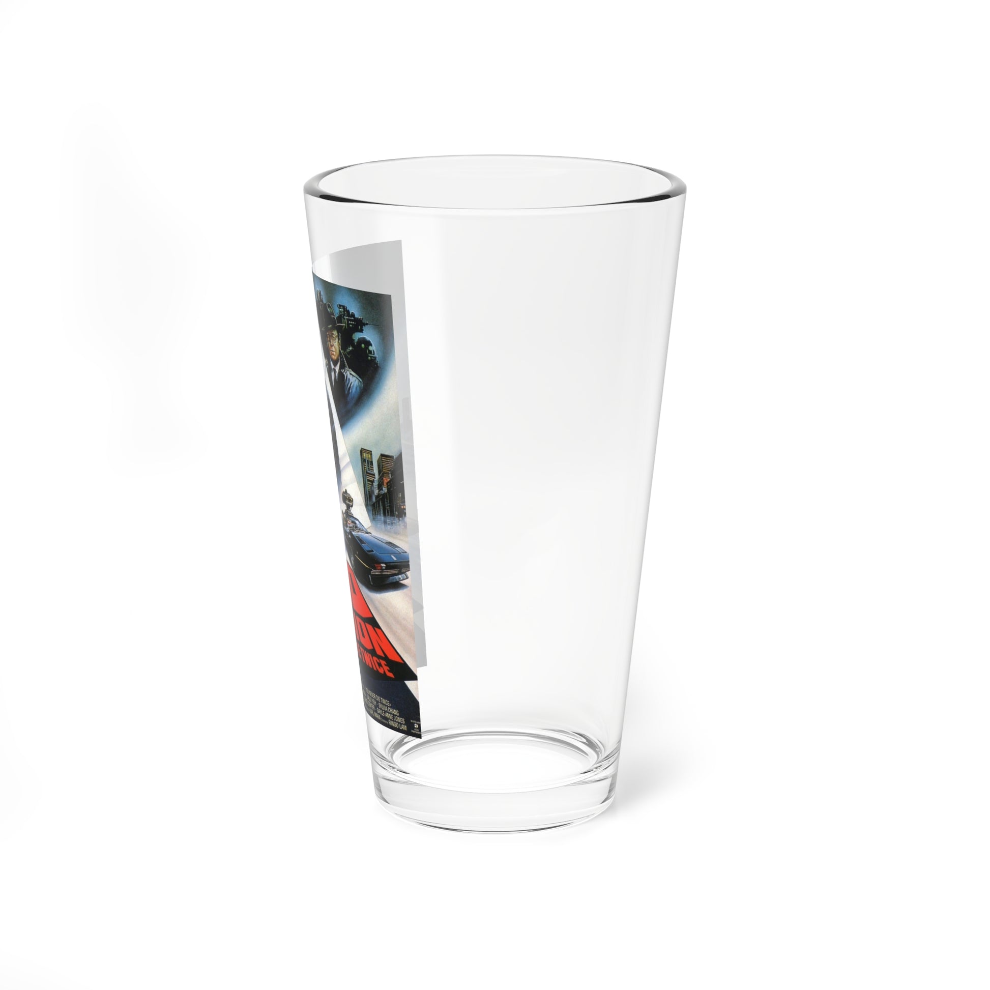 MAD MISSION 4 1986 Movie Poster - Pint Glass 16oz-Go Mug Yourself