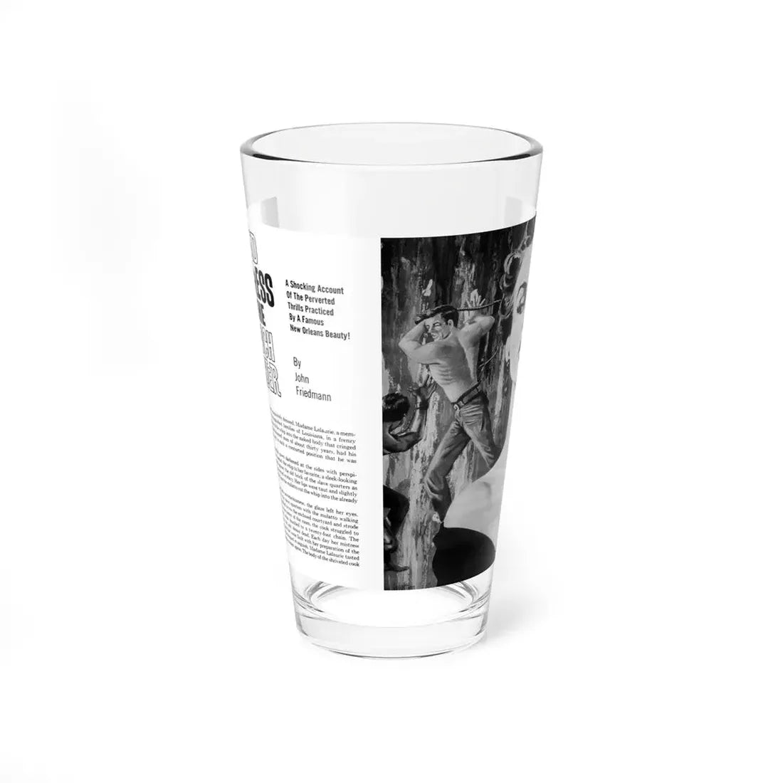 Mad Mistress of the French Quarter, Spree magazine, No. 23 - 1961 - Pint Glass 16oz 16oz - Go Mug Yourself