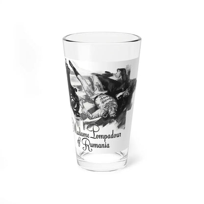 Madam Pompadour of Rumania, Liberty magazine, February 8, 1941 - Pint Glass 16oz-16oz-Go Mug Yourself