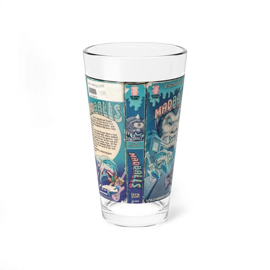 MADBALLS ESCAPE FROM ORB (VHS COVER) Pint Glass 16oz 16oz - Go Mug Yourself