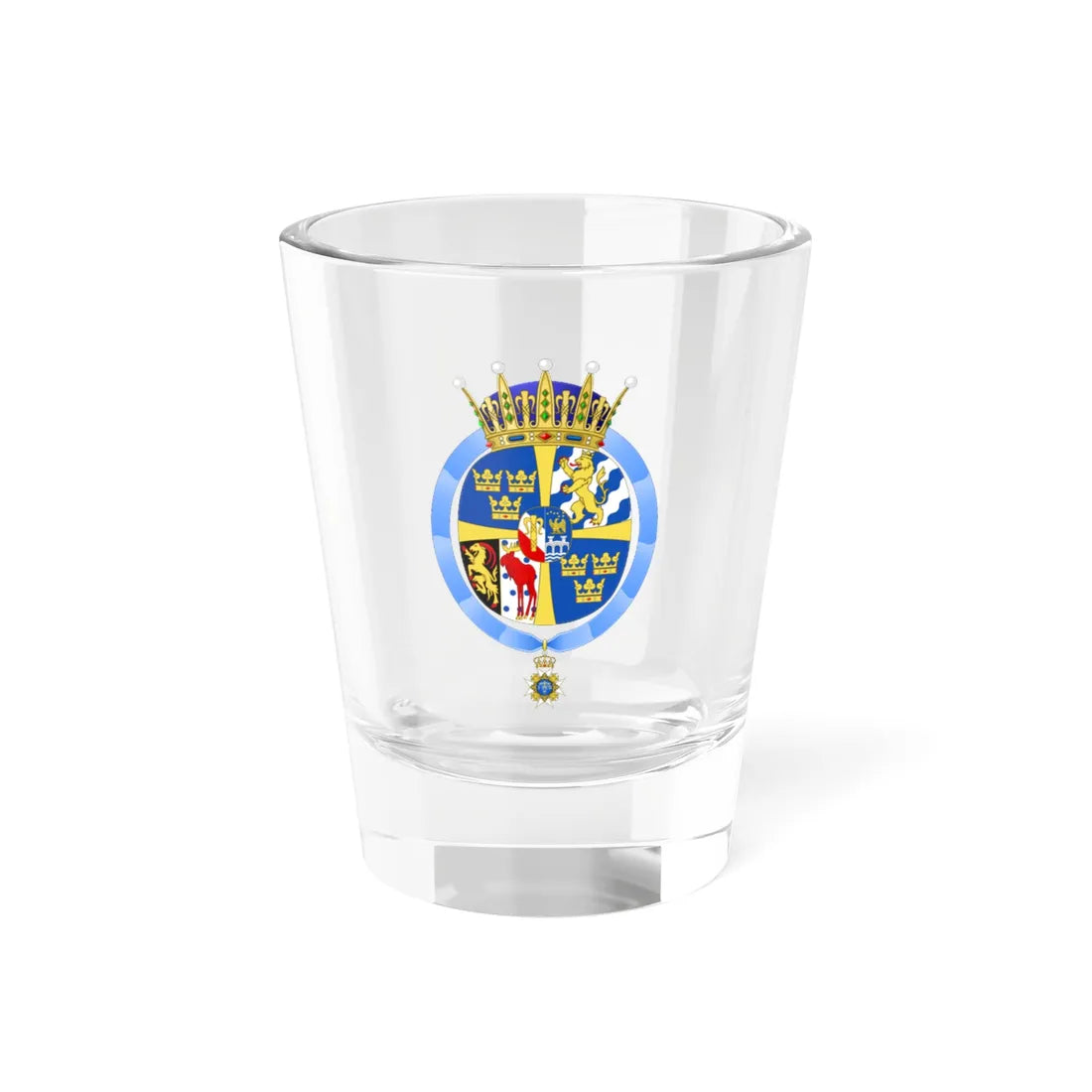 Madeleinearms (Sweden) (Coat of Arms) Shot Glass 1.5oz 1.5oz - Go Mug Yourself