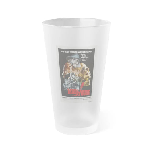 MADHOUSE 1974 Movie Poster - Frosted Pint Glass 16oz-Go Mug Yourself