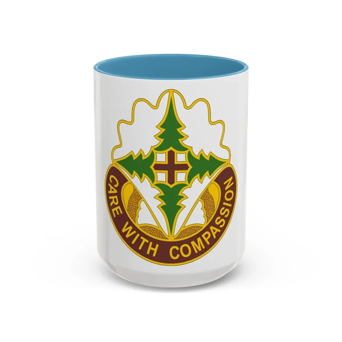 Madigan Medical Center (U.S. Army) Accent Coffee Mug 15oz Light Blue - Go Mug Yourself