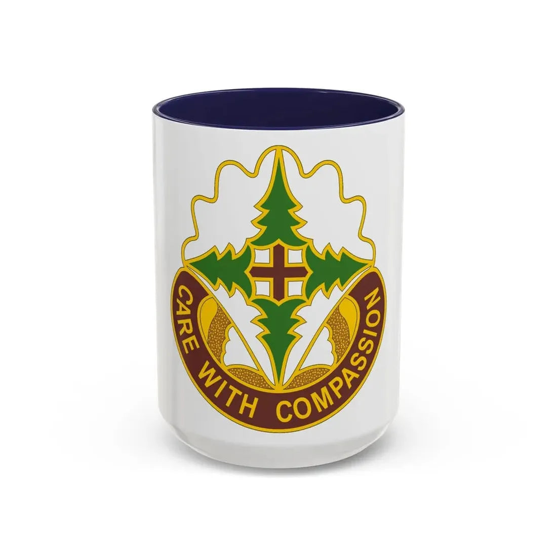 Madigan Medical Center (U.S. Army) Accent Coffee Mug 15oz Navy - Go Mug Yourself