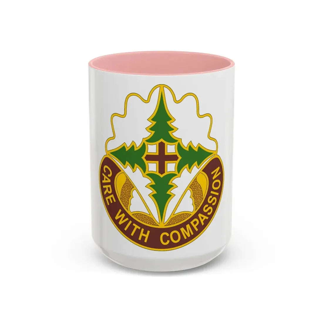 Madigan Medical Center (U.S. Army) Accent Coffee Mug 15oz Pink - Go Mug Yourself