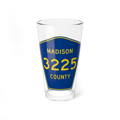 Madison County Route 3225 AR (Arkansas) (Road Sign) Pint Glass 16oz 16oz - Go Mug Yourself