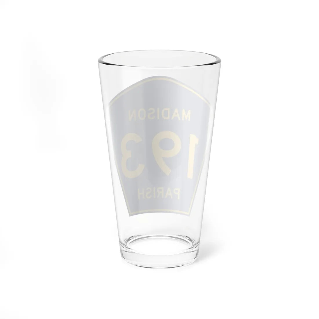 Madison Parish 193 (Louisiana) (Road Sign) Pint Glass 16oz - Go Mug Yourself