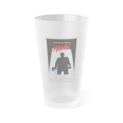 MADMAN 1981 Movie Poster - Frosted Pint Glass 16oz-Go Mug Yourself