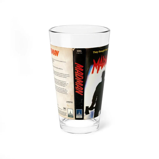 MADMAN (VHS COVER) Pint Glass 16oz 16oz - Go Mug Yourself