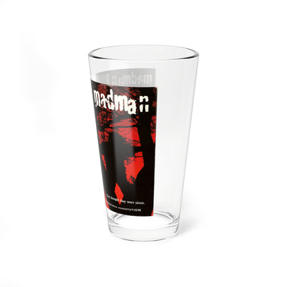 MADMAN WIDESCREEN PRESENTATION (VHS COVER) Pint Glass 16oz-Go Mug Yourself